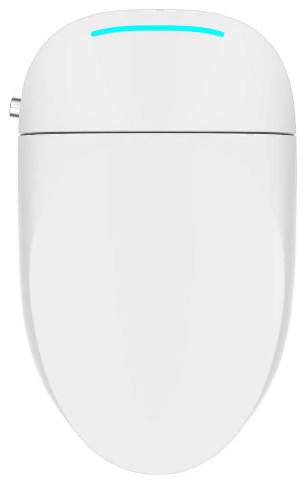 Adele 1-Piece Elongated Electronic Bidet Toilet White