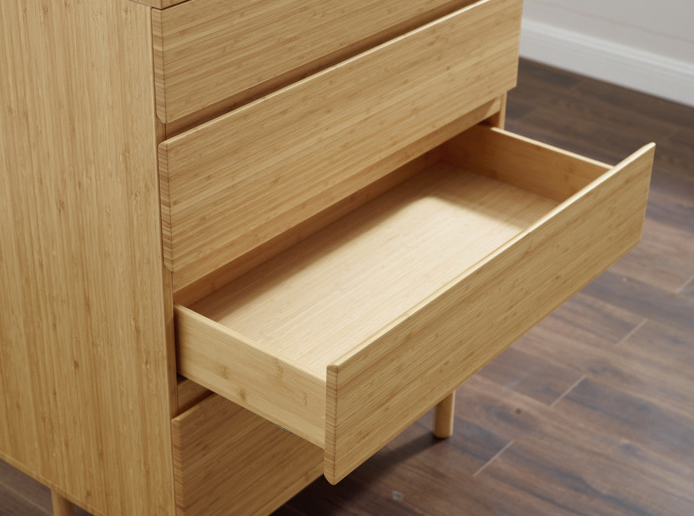 Monterey 4 Drawer High Chest, Wheat