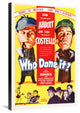 "Abbott & Costello - Who Done It" Canvas by Hollywood Photo Archive, 20x30"