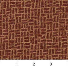 Rust Red Cobblestone Contract Grade Upholstery Fabric By The Yard