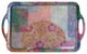Flower Decor Serving Tray