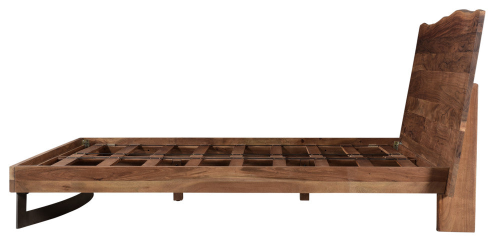 Bent King Bed Smoked