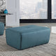 Modern Contemporary Living Room Upholstered Ottoman Sea