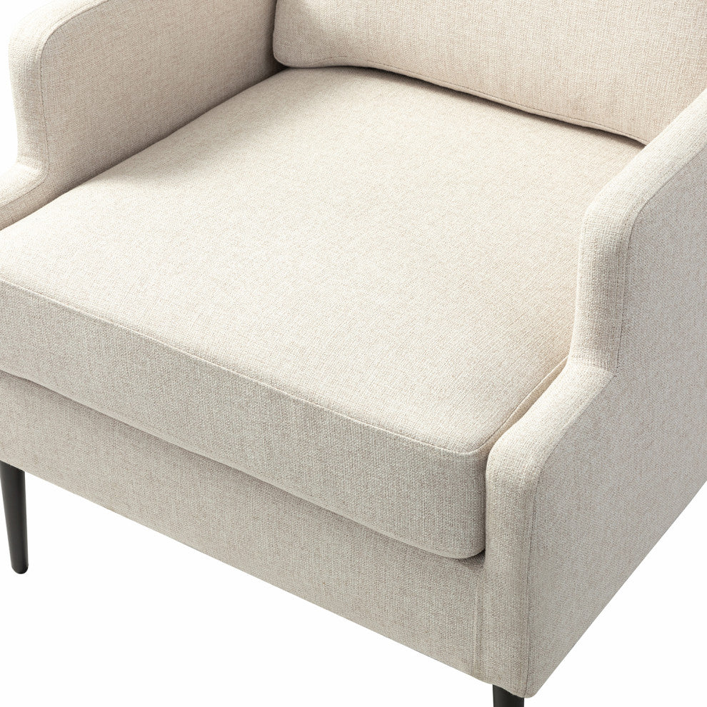 Leandes Armchair, Beige