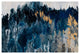 Contemporary Mountain Sound Wall Dcor - Multicolor