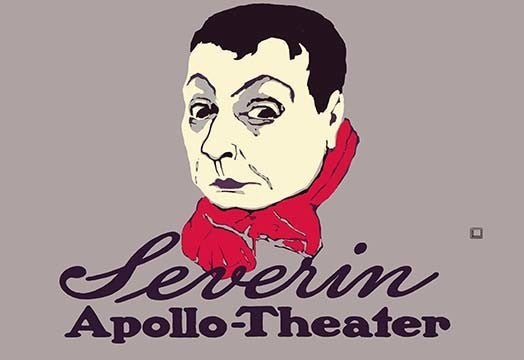 Severin at the Apollo - Theater - Canvas Poster 20" x 30"
