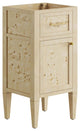 Elysian 18" Wood Bathroom Vanity Cabinet (Sink Basin Not Included) - Burgundy