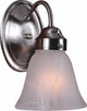 1-Light Interior Wall Sconce, Brushed Nickel, Brushed Nickel