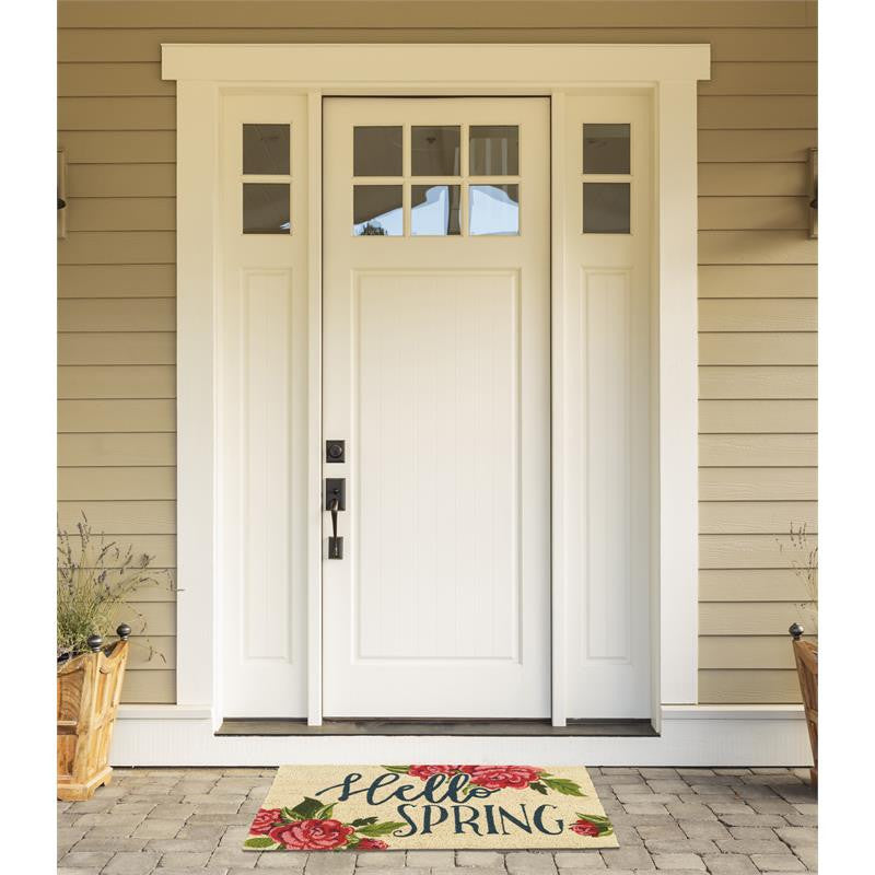 Hello Spring Doormat
