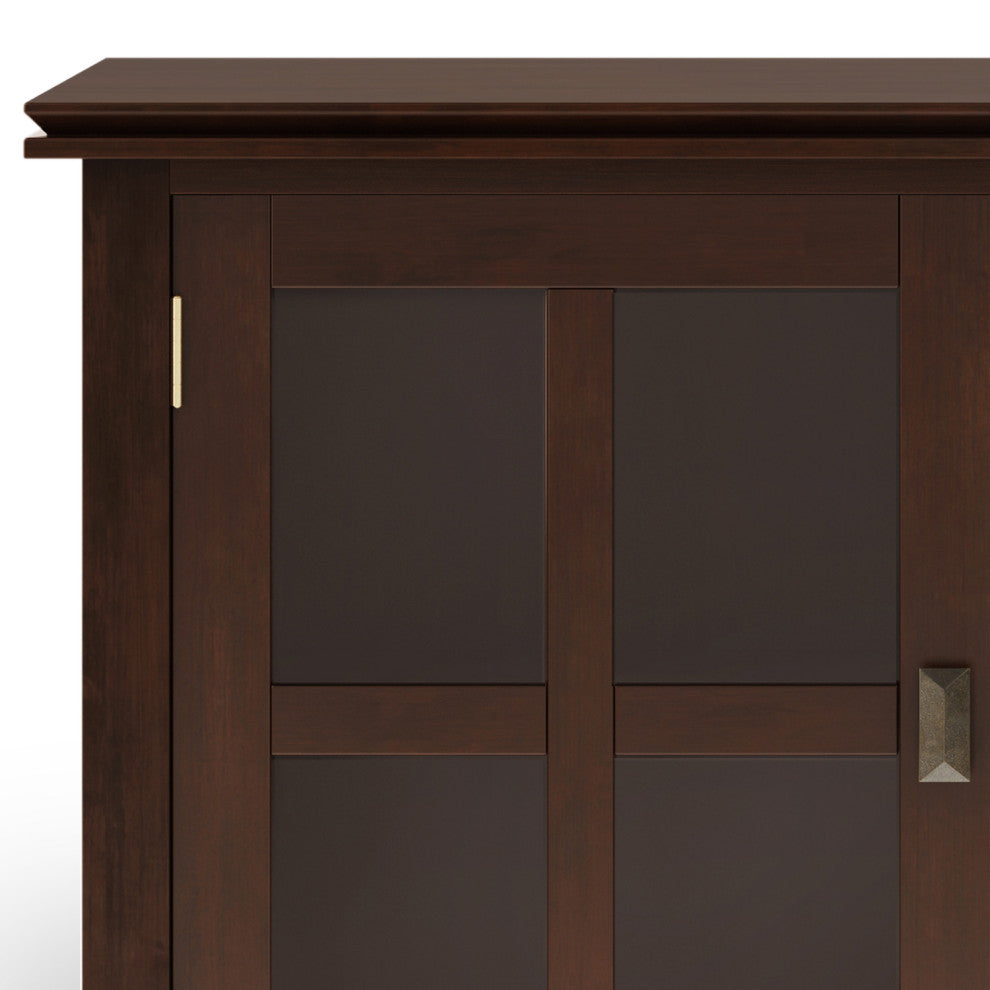 Artisan SOLID WOOD Large Sideboard Buffet in Russet Brown