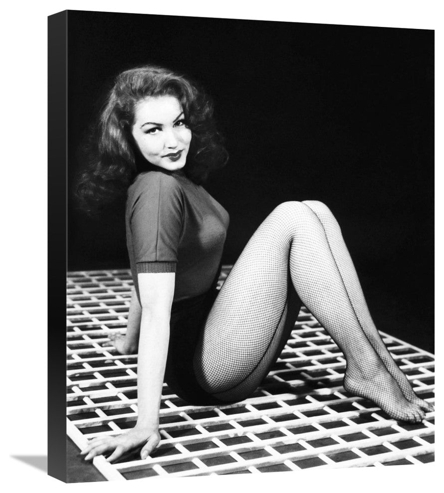 "Julie Newmar" Stretched Canvas Giclee by Hollywood Photo Archive, 18"x22"