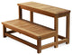 Teak Hot tub step 36" (90 cm)