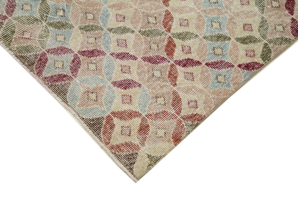 Rug N Carpet - Handwoven Oriental 3' 8'' x 8' 11'' Low Pile  Vintage Rug