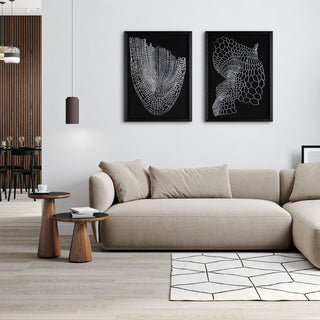 Soaring Silver 24" x 32" Shadow Box