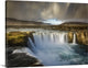 "Godafoss" Wrapped Canvas Art Print, 30"x22"x1.5"