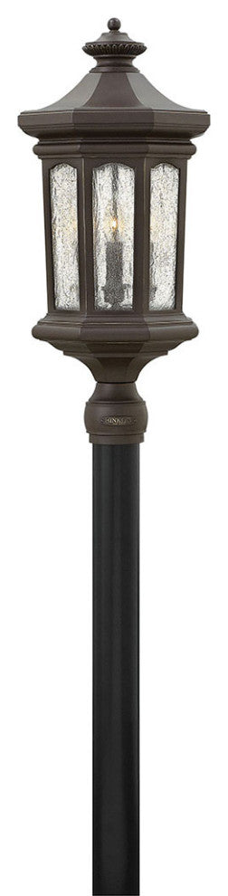 Hinkley Lighting 1601 Raley 120v 4 Light 26.5" Tall Post Light - Oil Rubbed