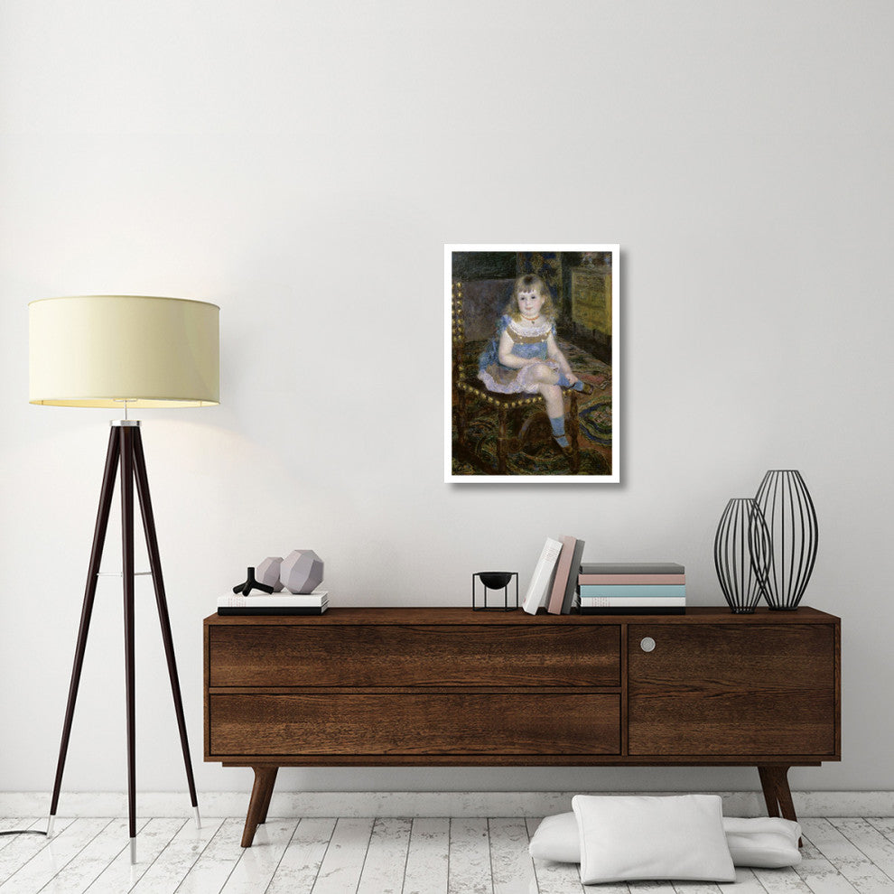"Miss Georgette Charpentier Seated" Print by Pierre-Auguste Renoir, 24"x32"