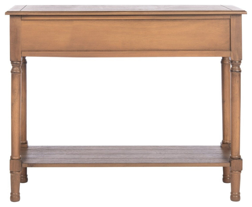 Safavieh Primrose 2 Drawer Console Table, Brown