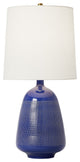 Visual Comfort Studio Ornella One Light Table Lamp, Blue Celadon