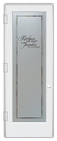Pantry Door - Family Kitchen - Primed - 30" x 96" - Knob on Right - Push Open