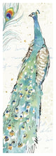 "Peacock Garden III" Digital Paper Print by Anne Tavoletti, 14"x38"