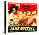 "The Outlaw" Stretched Canvas Giclee by Hollywood Photo Archive, 16"x16"