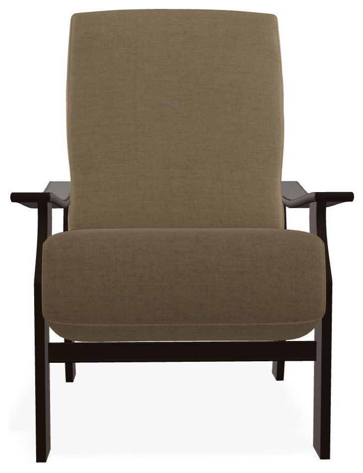 St. Catherine Deep Seat Outdoor Armchair, Wren/Kona