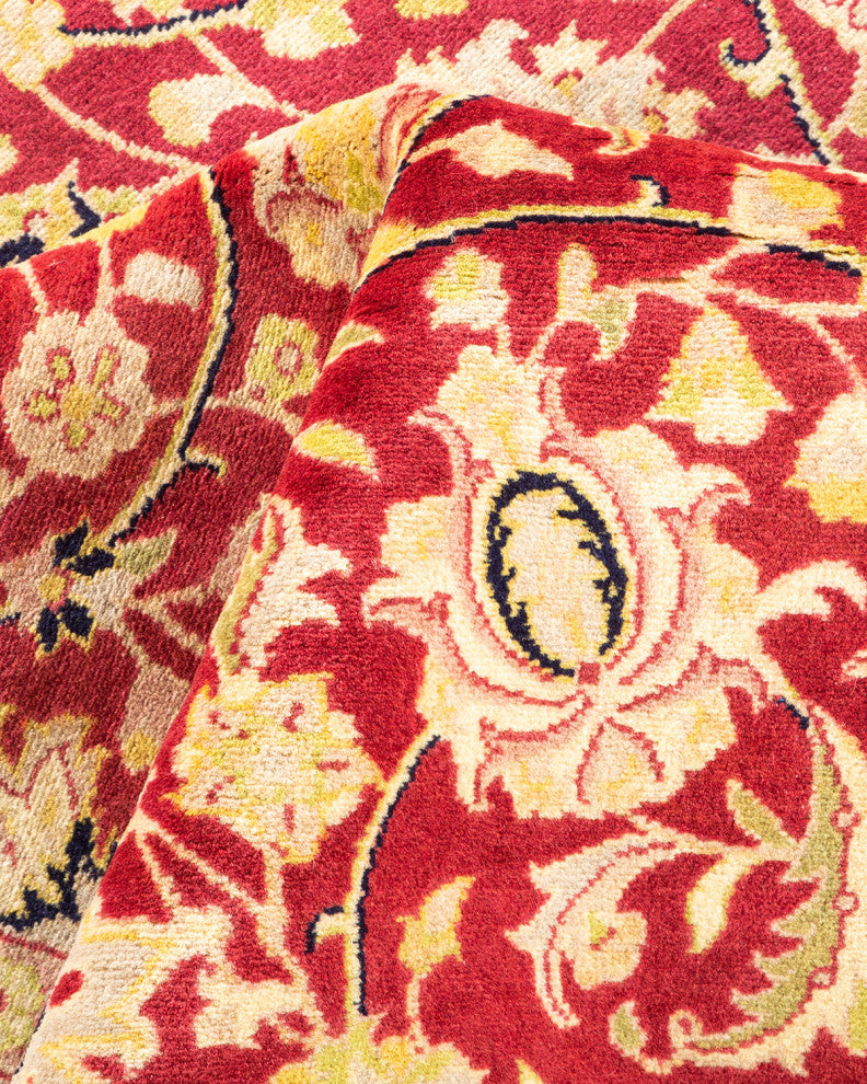 Mogul, One-of-a-Kind Hand-Knotted Area Rug Red, 5'1"x7'7"
