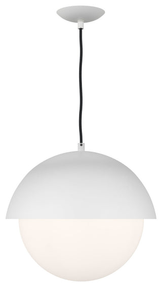 Hyde 1-Light Indoor Large Pendant Ceiling Light, Matte White