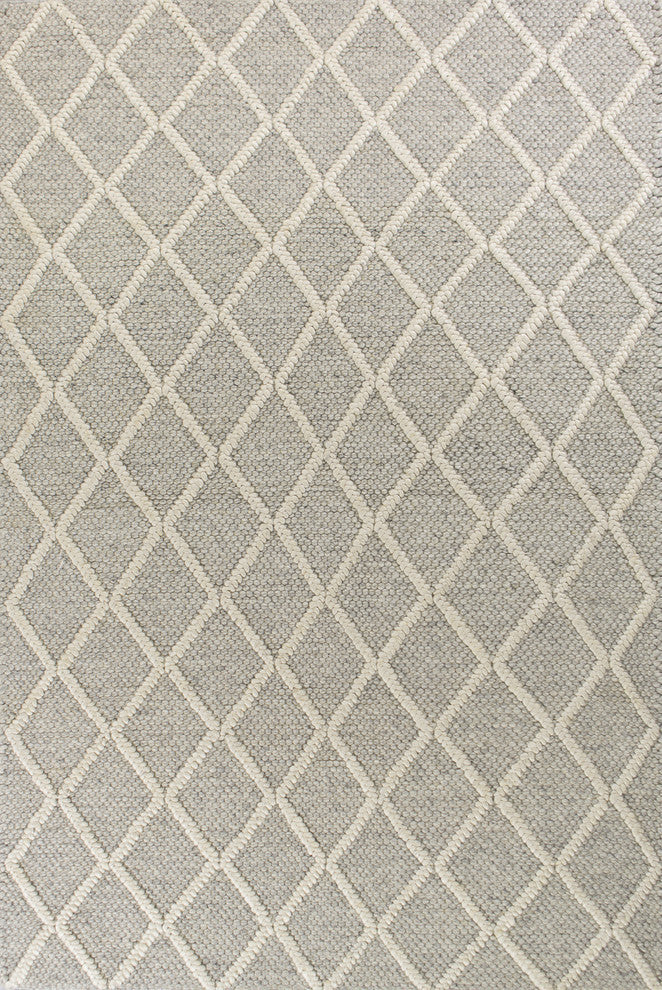 Cortico 6161 Gray Diamonds Rug, 3'3"x5'3"