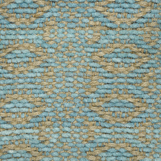 Zola Parquet Area Rug, Light Blue, 5' x 8', Geometric