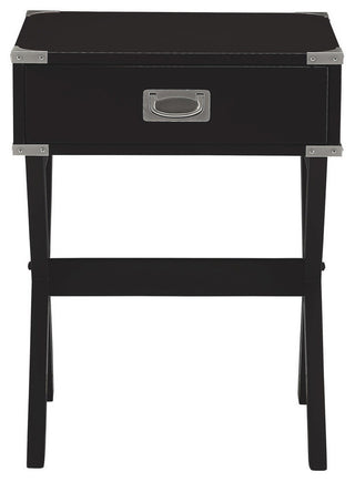 Babs End Table, Black