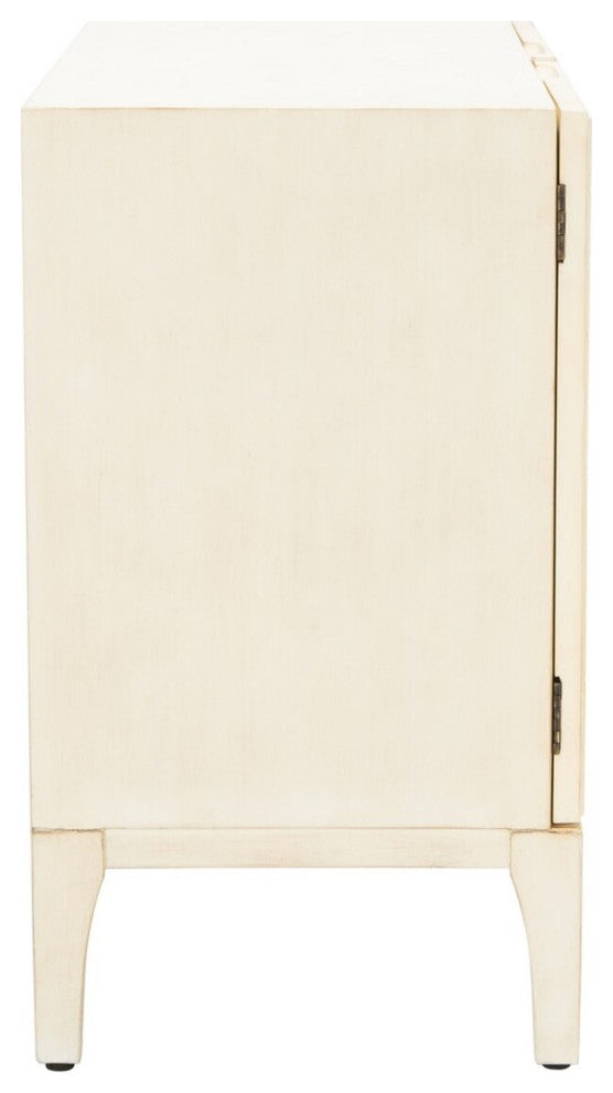 Safavieh Sula 2 Door 1 Shelf Chest, Antique White