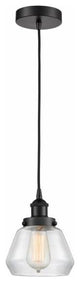 Innovations 616-1PH-BK-G172 1-Light Mini Pendant, Matte Black