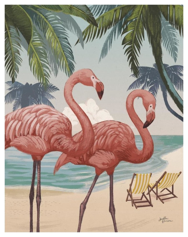"Welcome to Paradise VIII" Digital Paper Print by Janelle Penner, 18"x22"