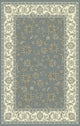 Legacy Dark Blue And Ivory Rug, 5'3"x7'7"