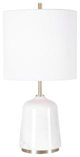 Uttermost Eloise White Marble Table Lamp