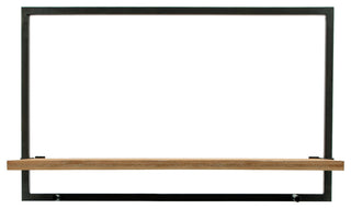 Sagebrook Home Wood/Metal Wall Shelves Organizer, Set of 5