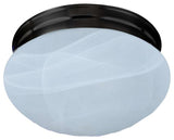 Maxim Lighting 1-Light Flush Mount in Oil Rubbed Bronze - 5884MROI