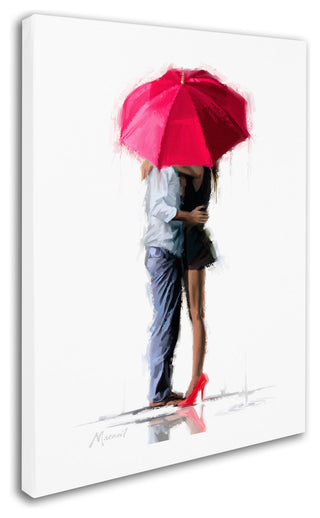 The Macneil Studio 'Red Umbrella' Canvas Art, 32"x24"