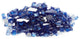 10 lb Jug Cobalt Blue Reflective Fireglass for Fire pit