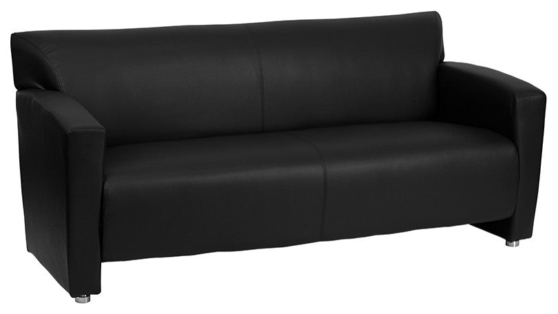 Majesty Series Reception Set in Black LeatherSoft