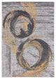 Abani Laguna LAG150A Contemporary Yellow Swirl Area Rug