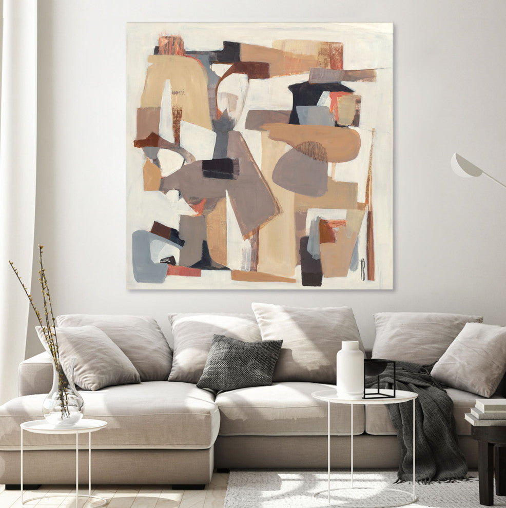 Neutrality - 72 x 72 by Terri Burris