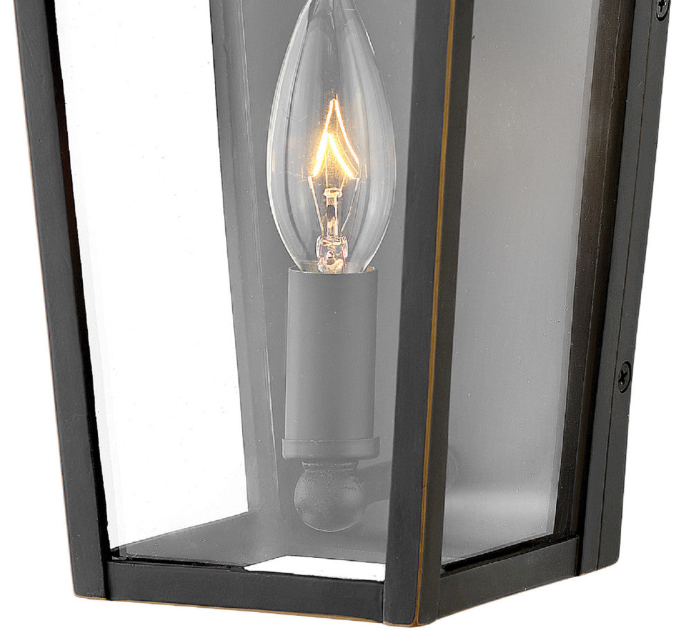 Hinkley Lighting 2566 Alford Place 1 Light 11" Tall Open Air - Museum Black