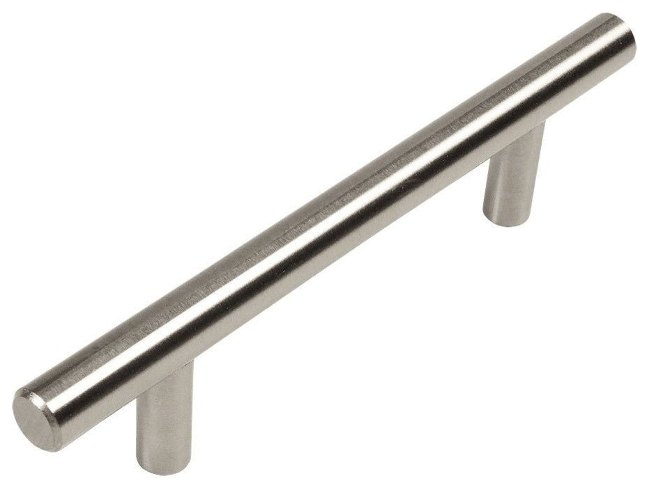Cosmas 305-96SN Satin Nickel 3-3/4"� CTC (96mm) Euro Bar Pull [5-PACK]