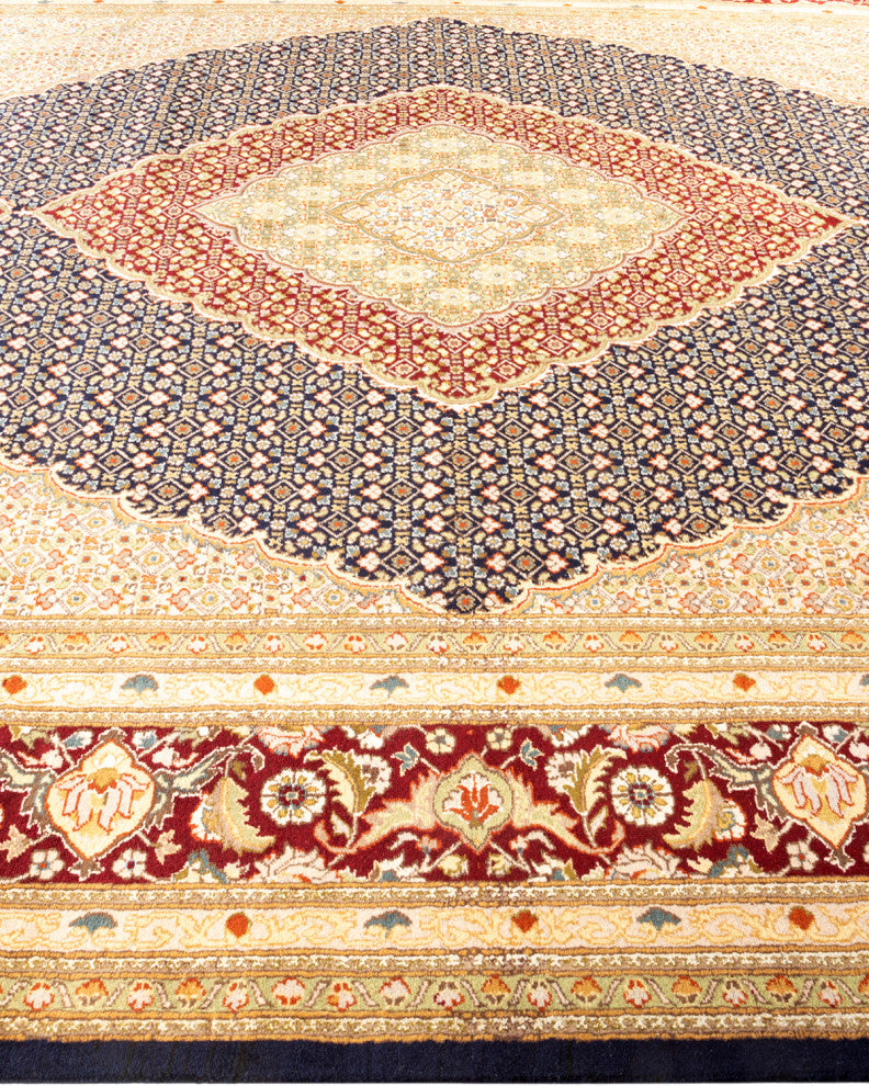 Mogul, One-of-a-Kind Hand-Knotted Area Rug Blue, 9'2"x12'4"