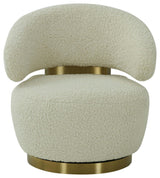 TOV Furniture Austin Faux Shearling Chair