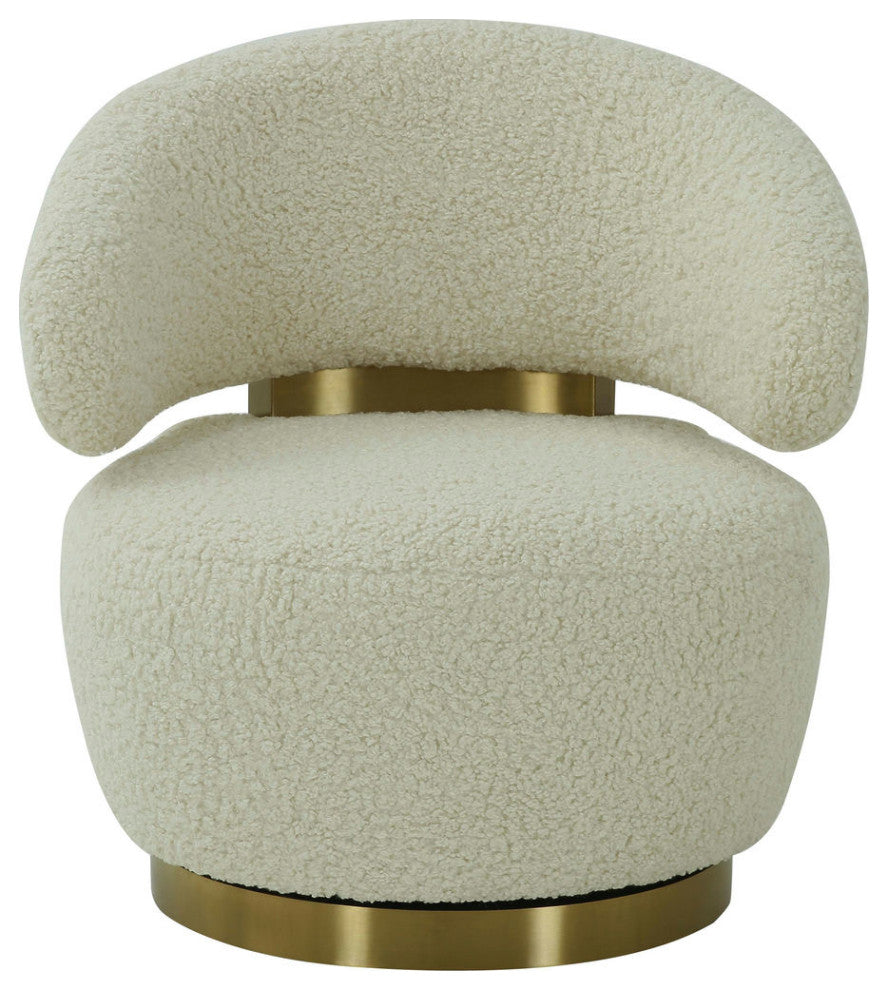 TOV Furniture Austin Faux Shearling Chair