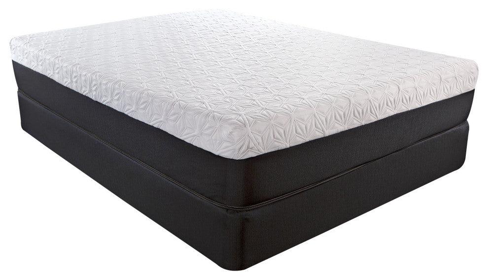 11.5" Lux Copper Infused Gel Memory Foam And High Density Foam Mattress Cal King